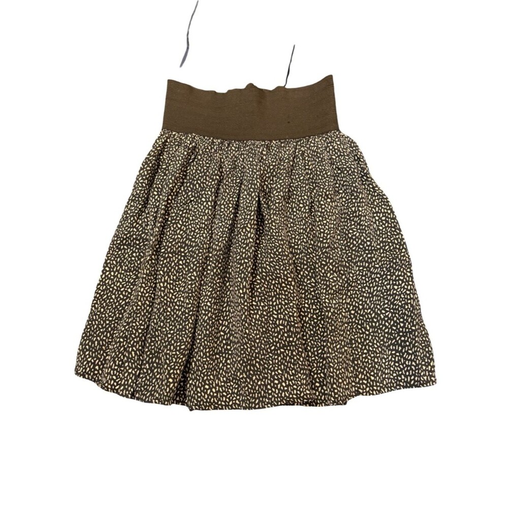 Vintage Contempo Casuals Polka Dot Skirt – Black & White (Women’s Small)